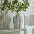 Callaly Blue Floral Ceramic Vase