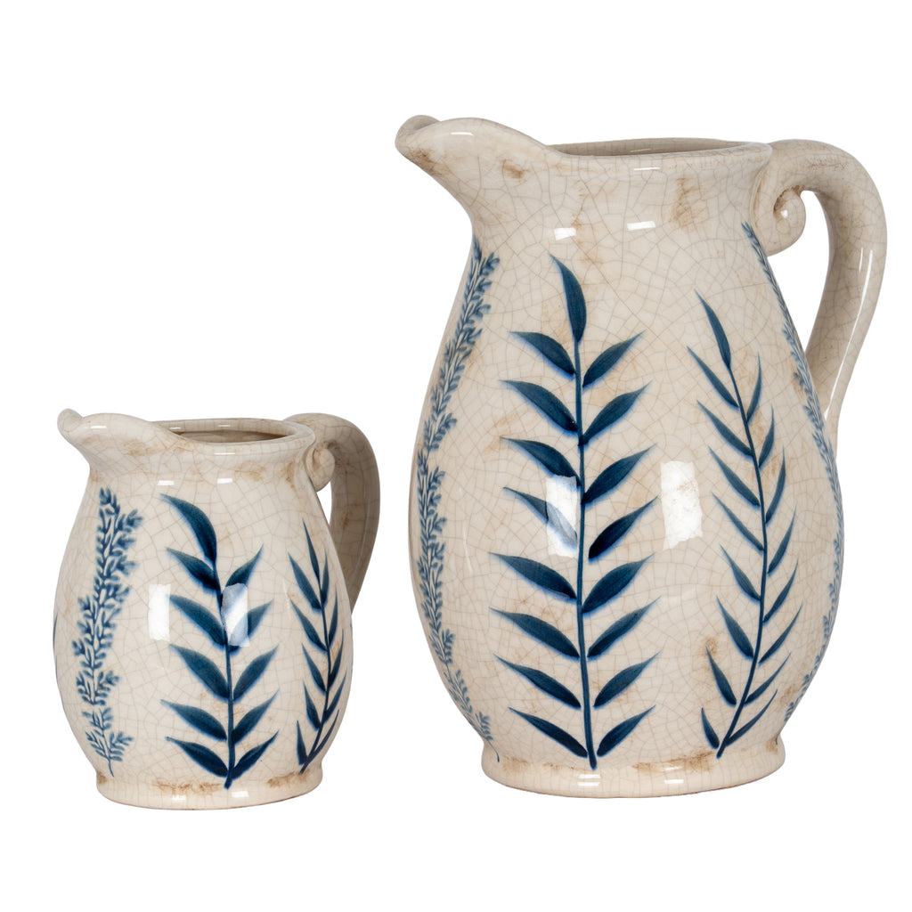 Trows Small Blue Jug Vase
