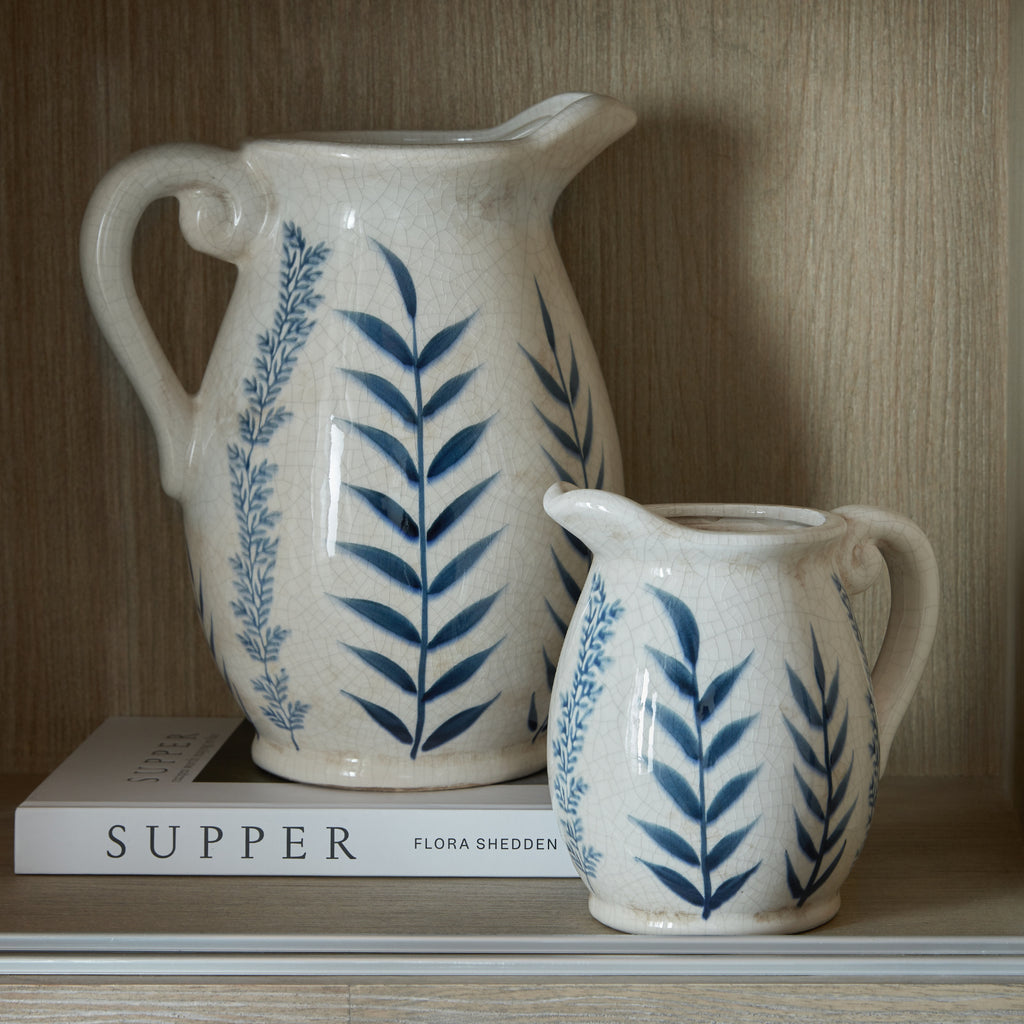 Trows Small Blue Jug Vase