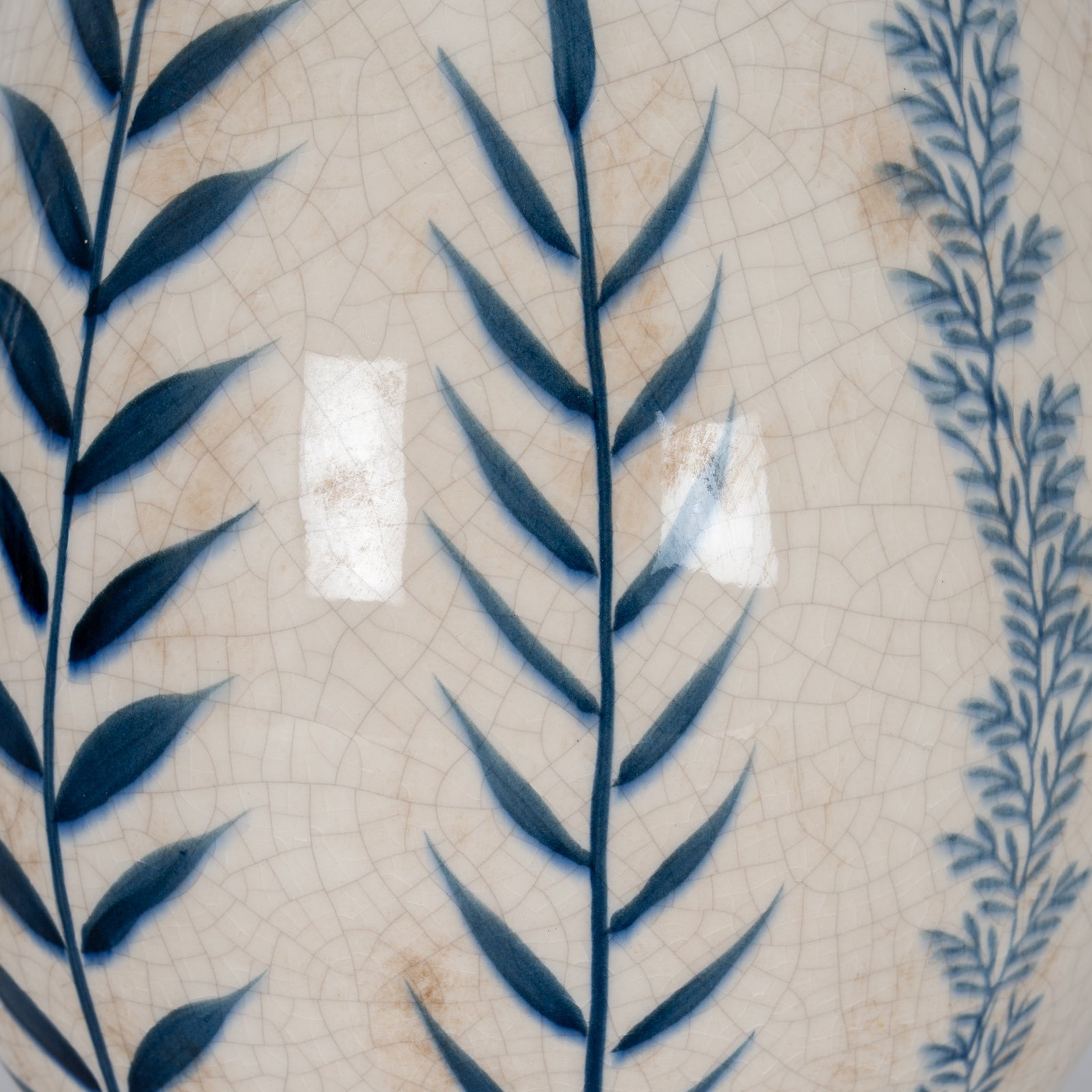Bolton Blue Floral Jug Vase