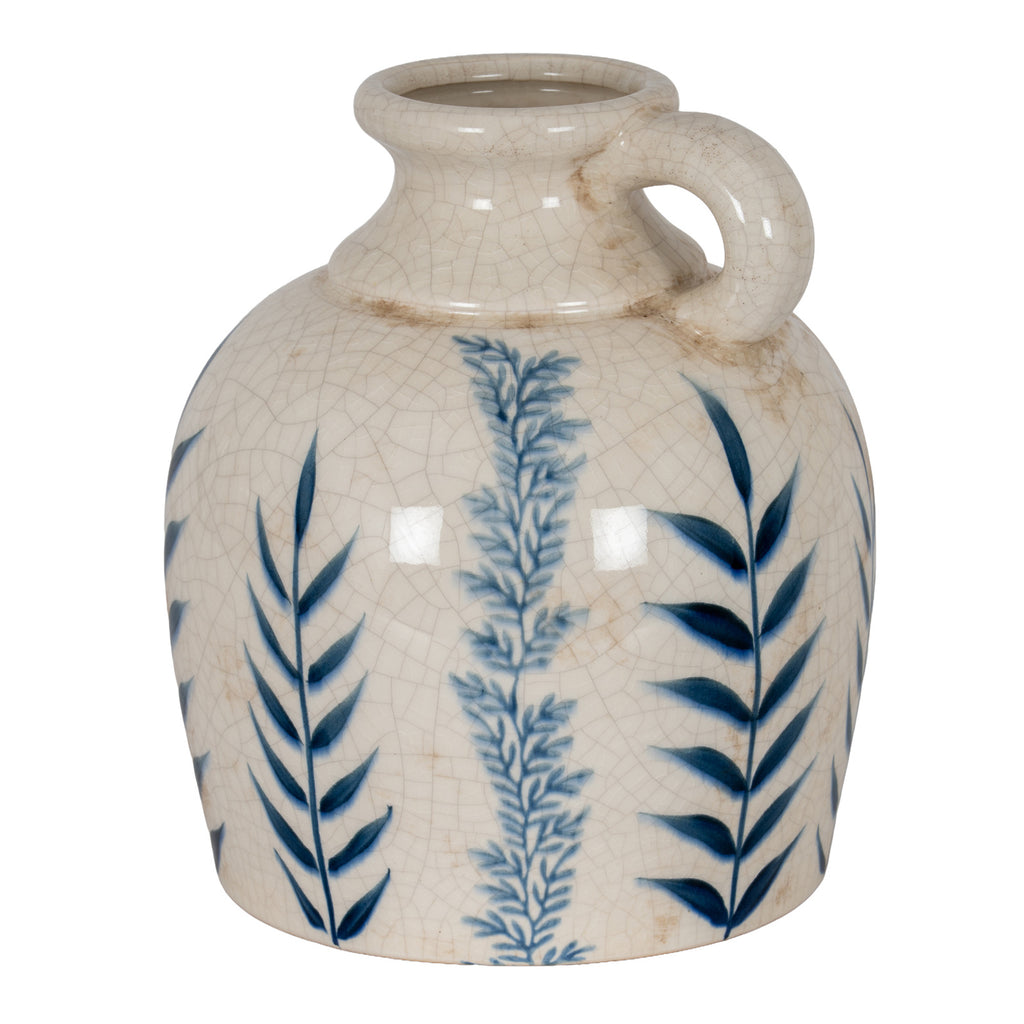 Alwinton Blue Floral Jug Vase