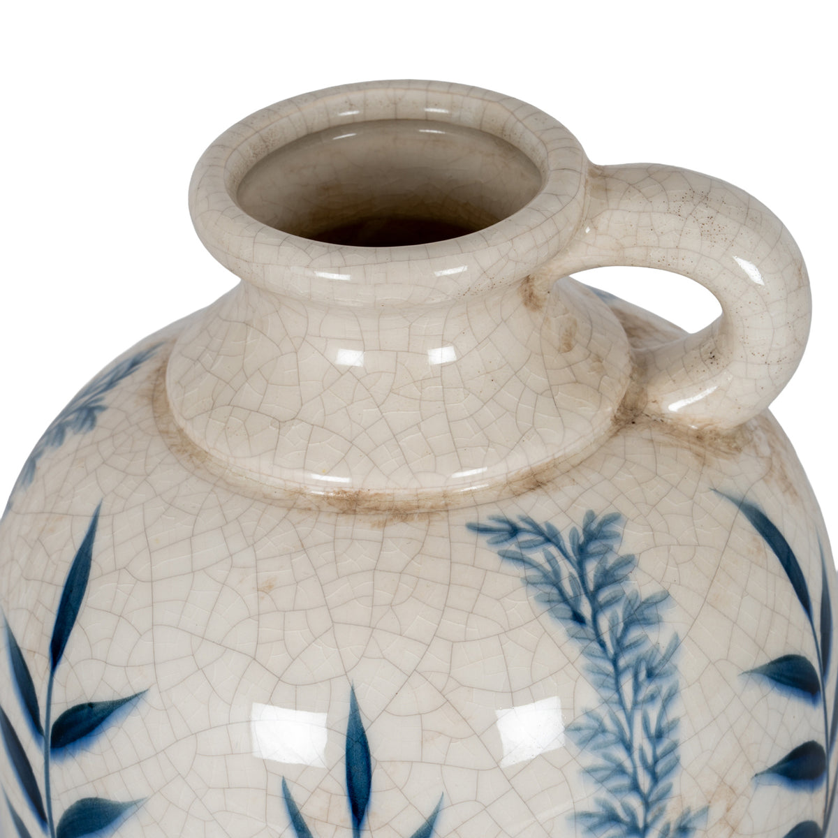 Alwinton Blue Floral Jug Vase