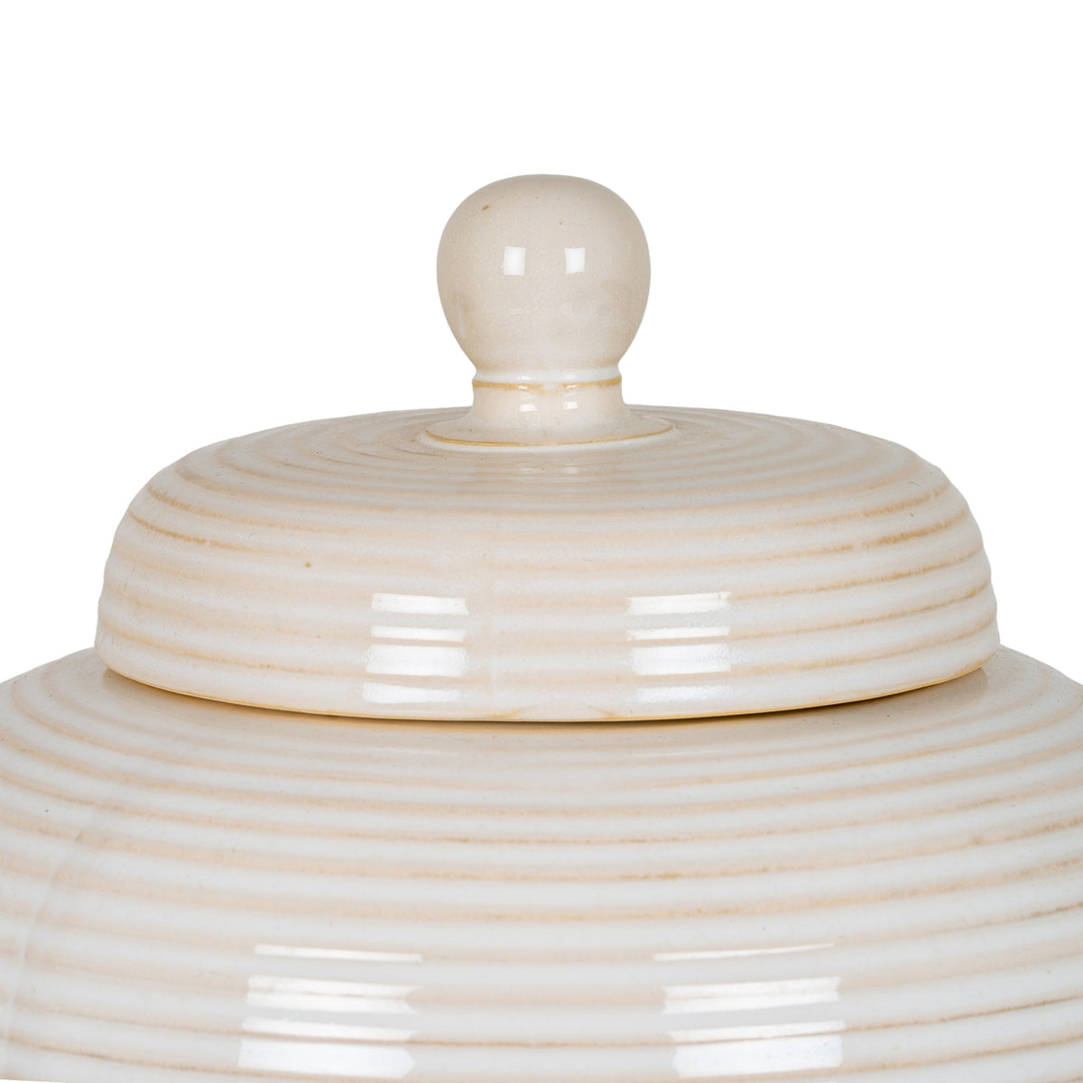 Anick Large Lidded Ceramic Jar
