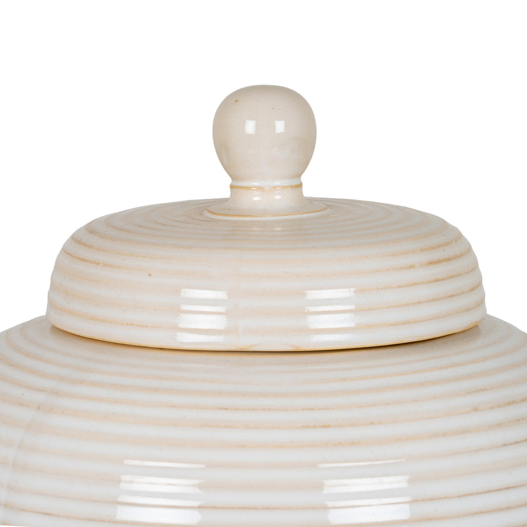 Anick Large Lidded Ceramic Jar