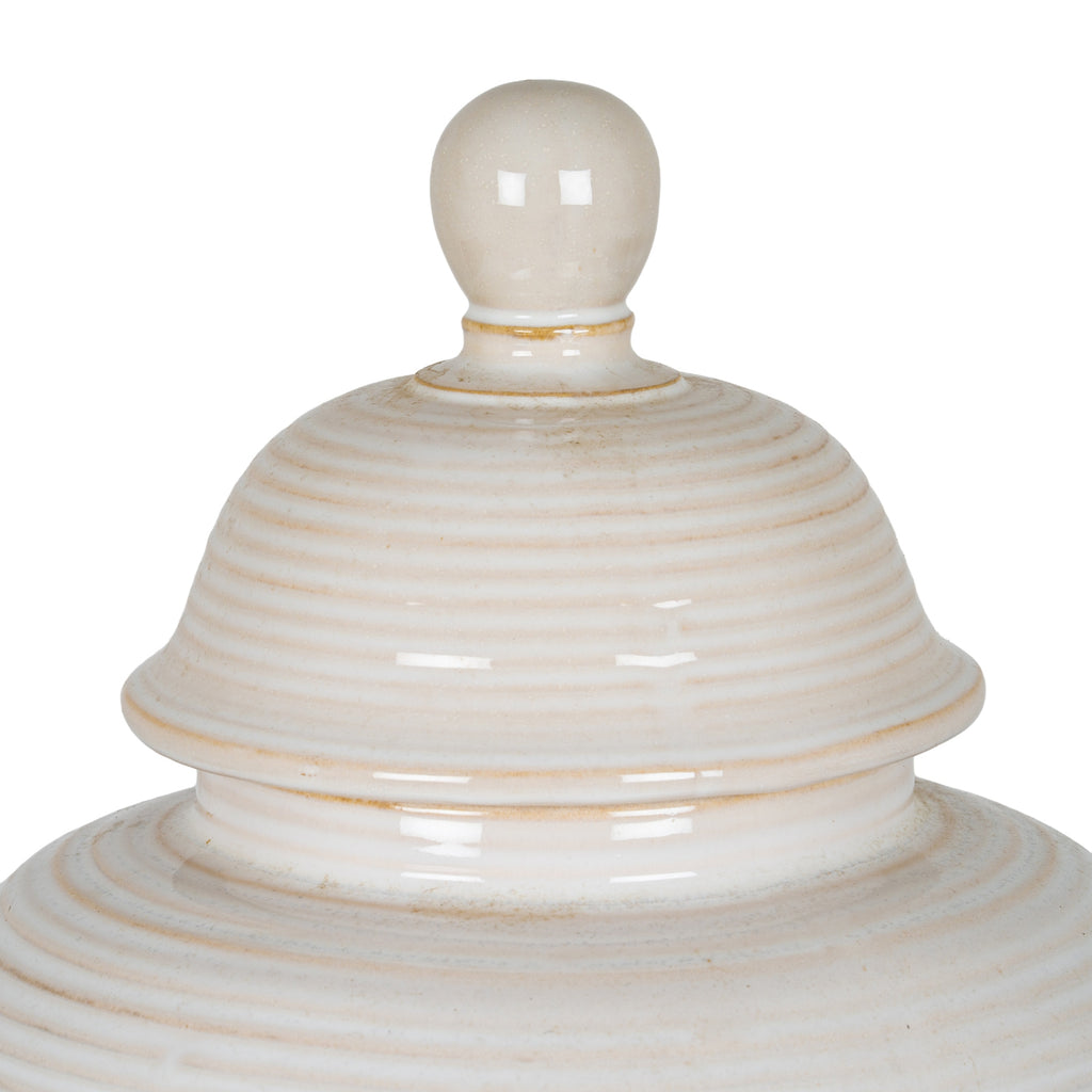 Chollerford Lidded Ceramic Ginger Jar