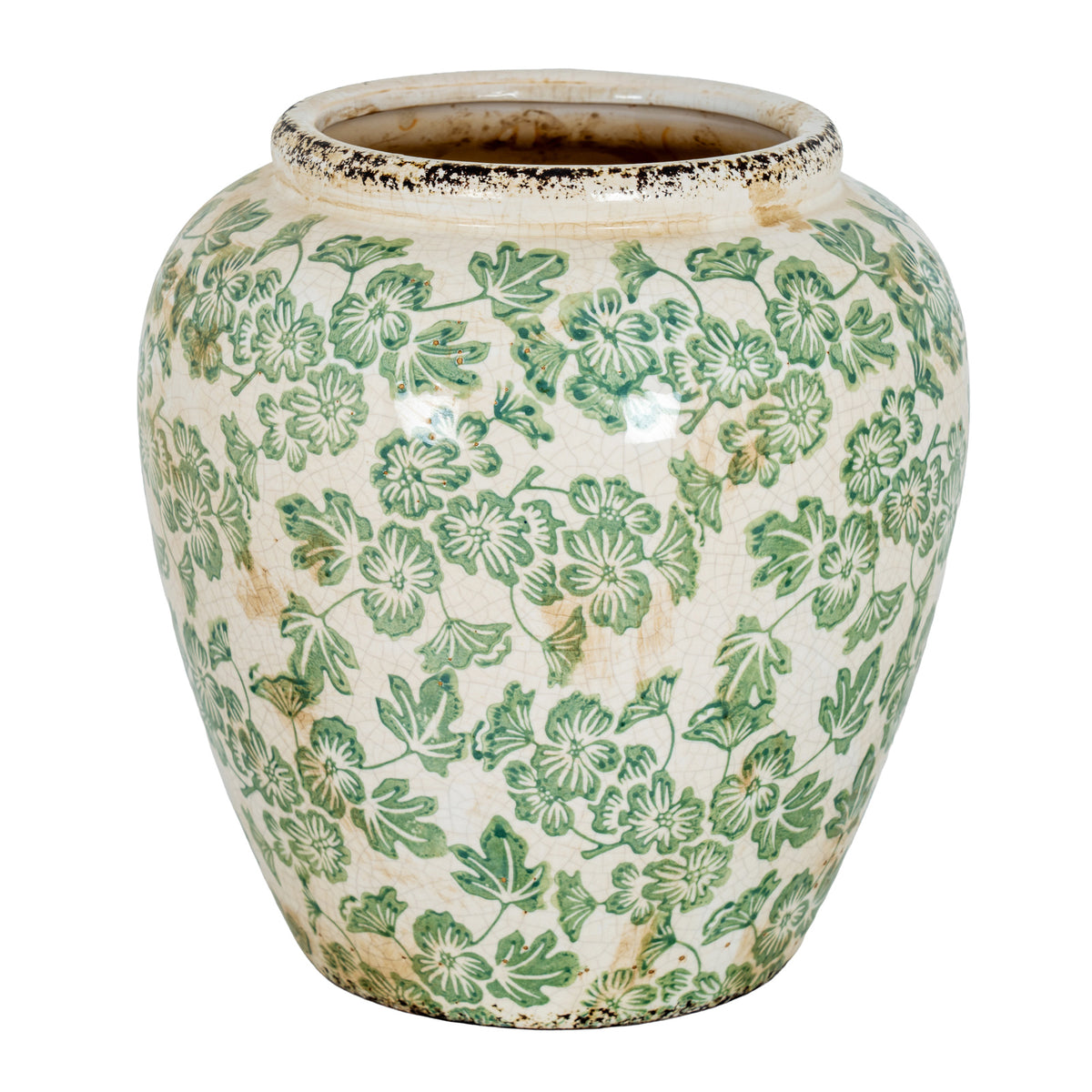 Pawston Small Green Clover Vase