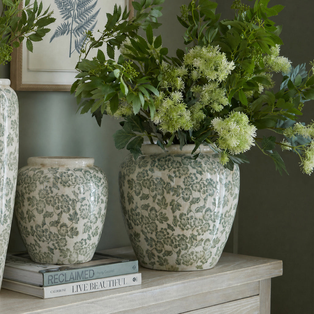 Shawdon Green Clover Vase