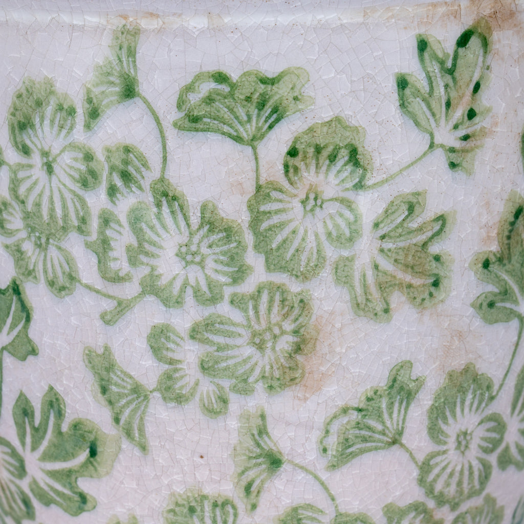 Small Green Clover Planter Pot