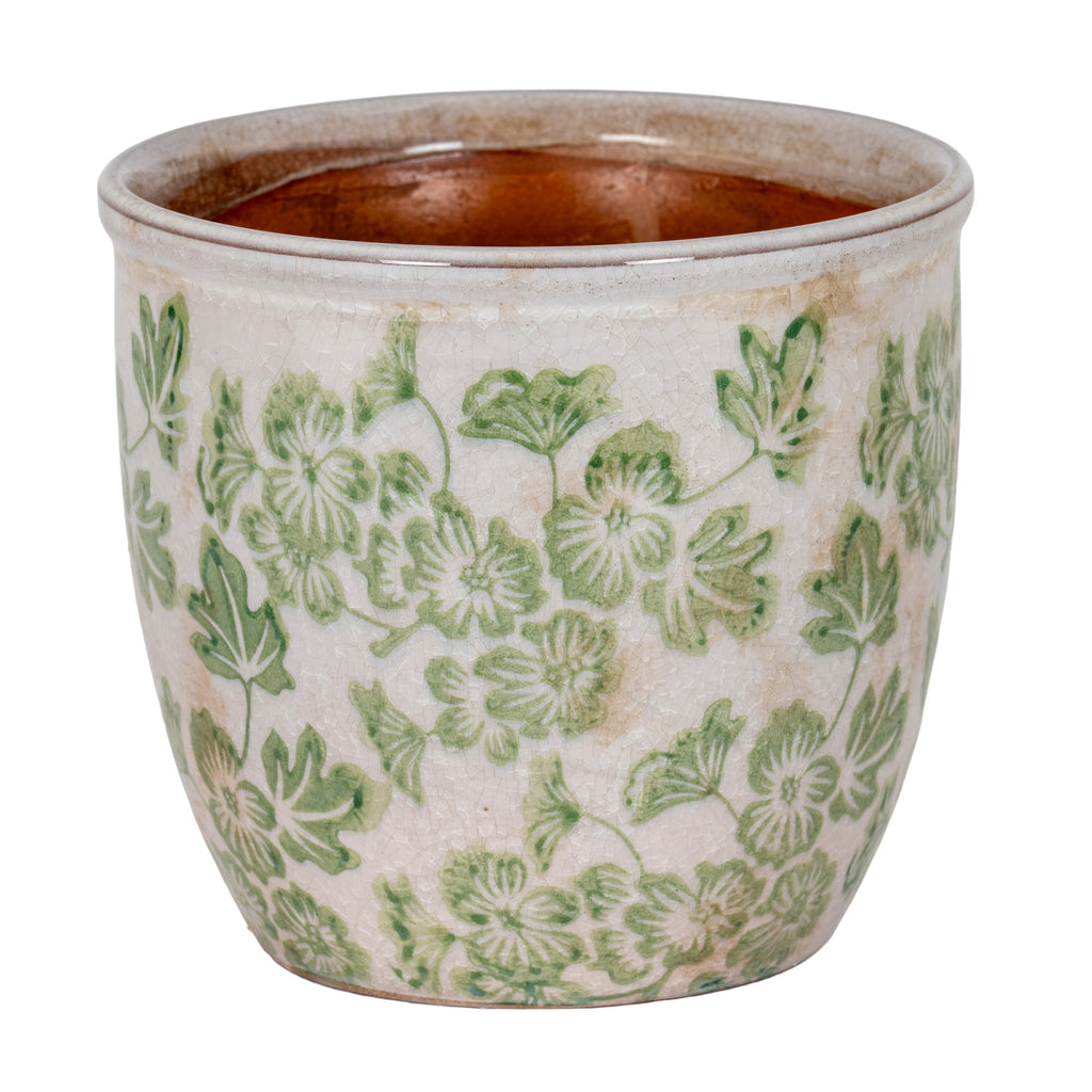 Small Green Clover Planter Pot