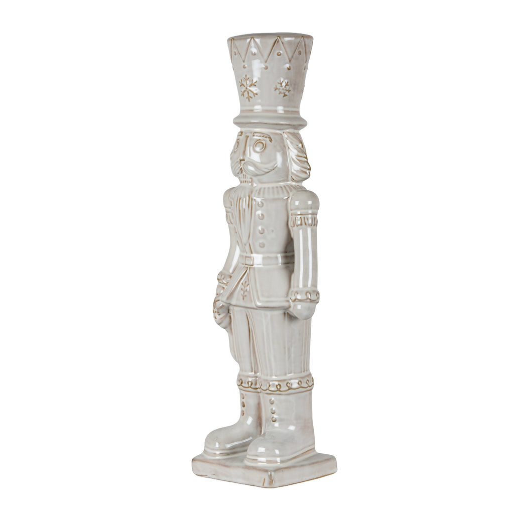 Whalton Ceramic Nutcracker with Stocking