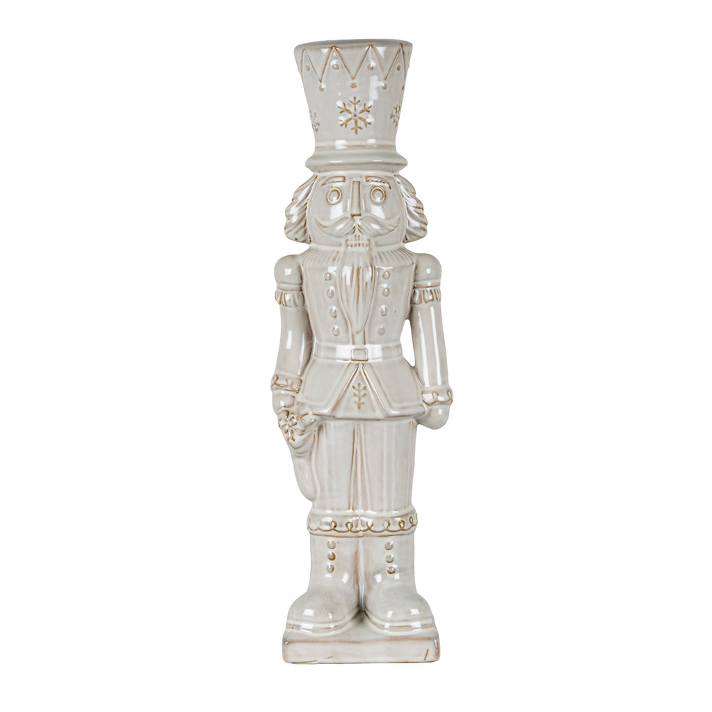 Whalton Ceramic Nutcracker with Stocking