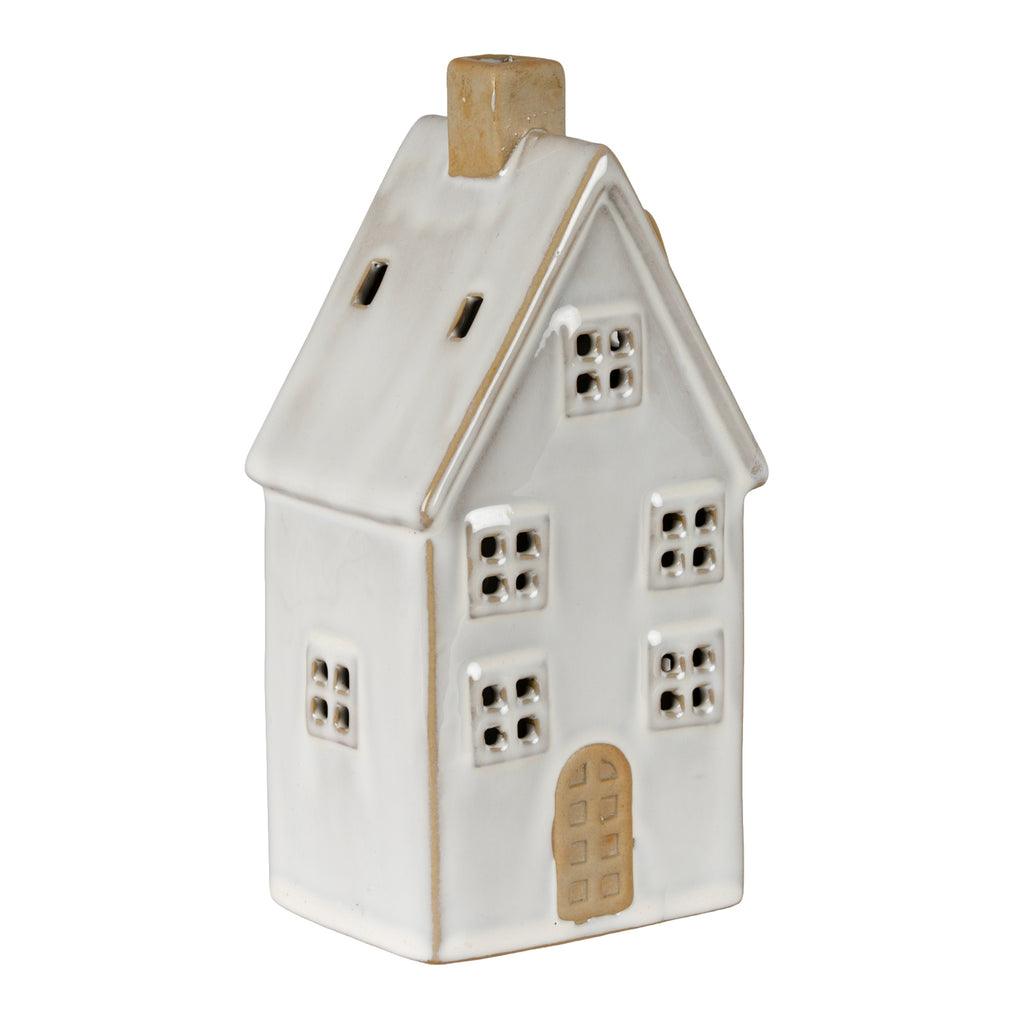 Hepple Ceramic Townhouse with LED Light