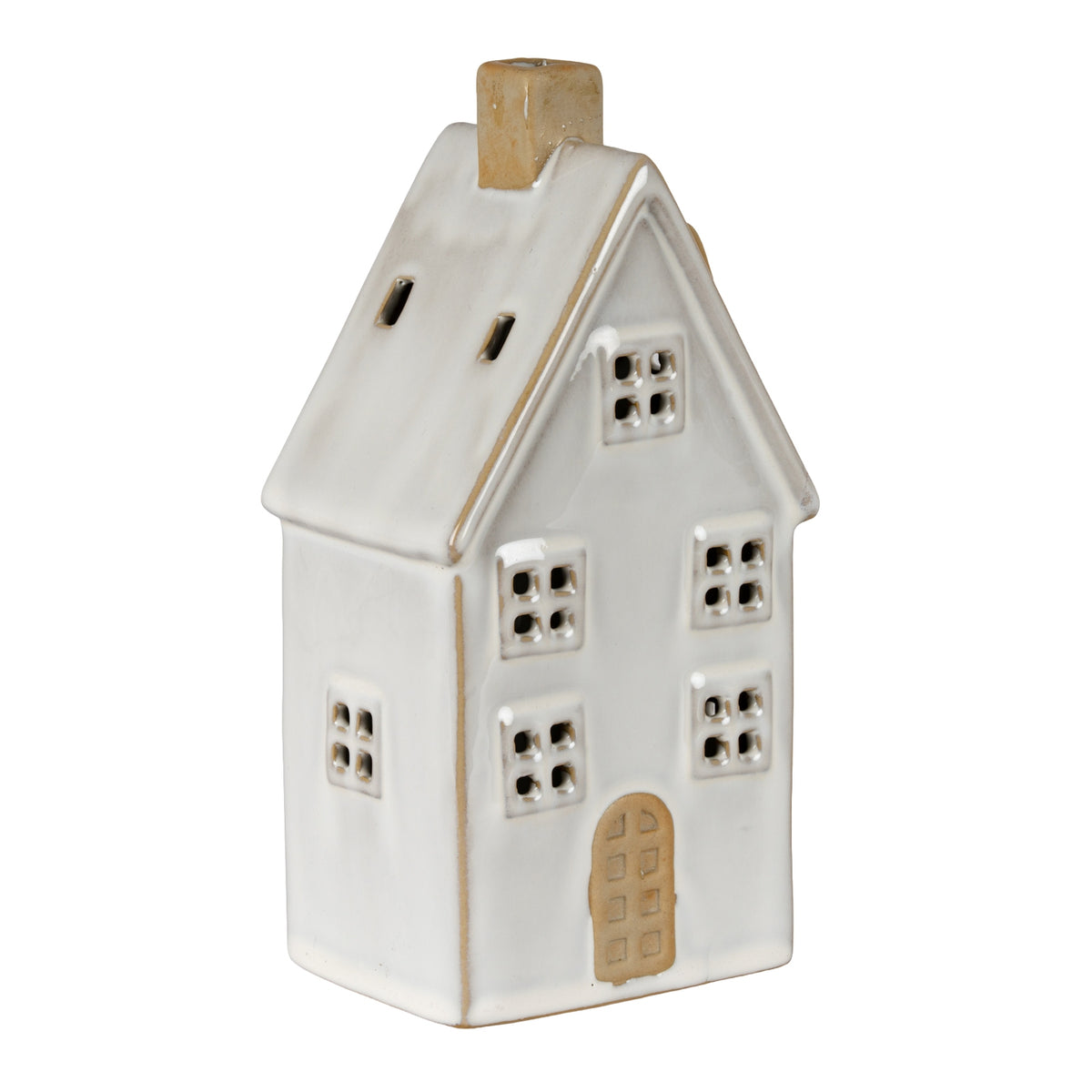 Hepple Ceramic Townhouse with LED Light
