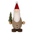 Wooden Santa with Tree