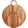Branton Large Round Acacia Serving Board