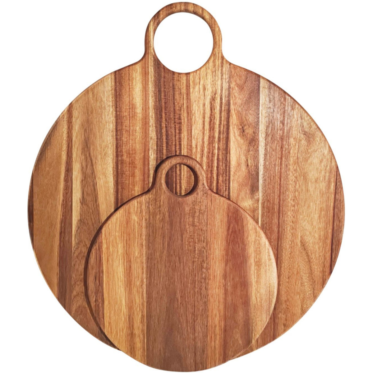 Branton Large Round Acacia Serving Board