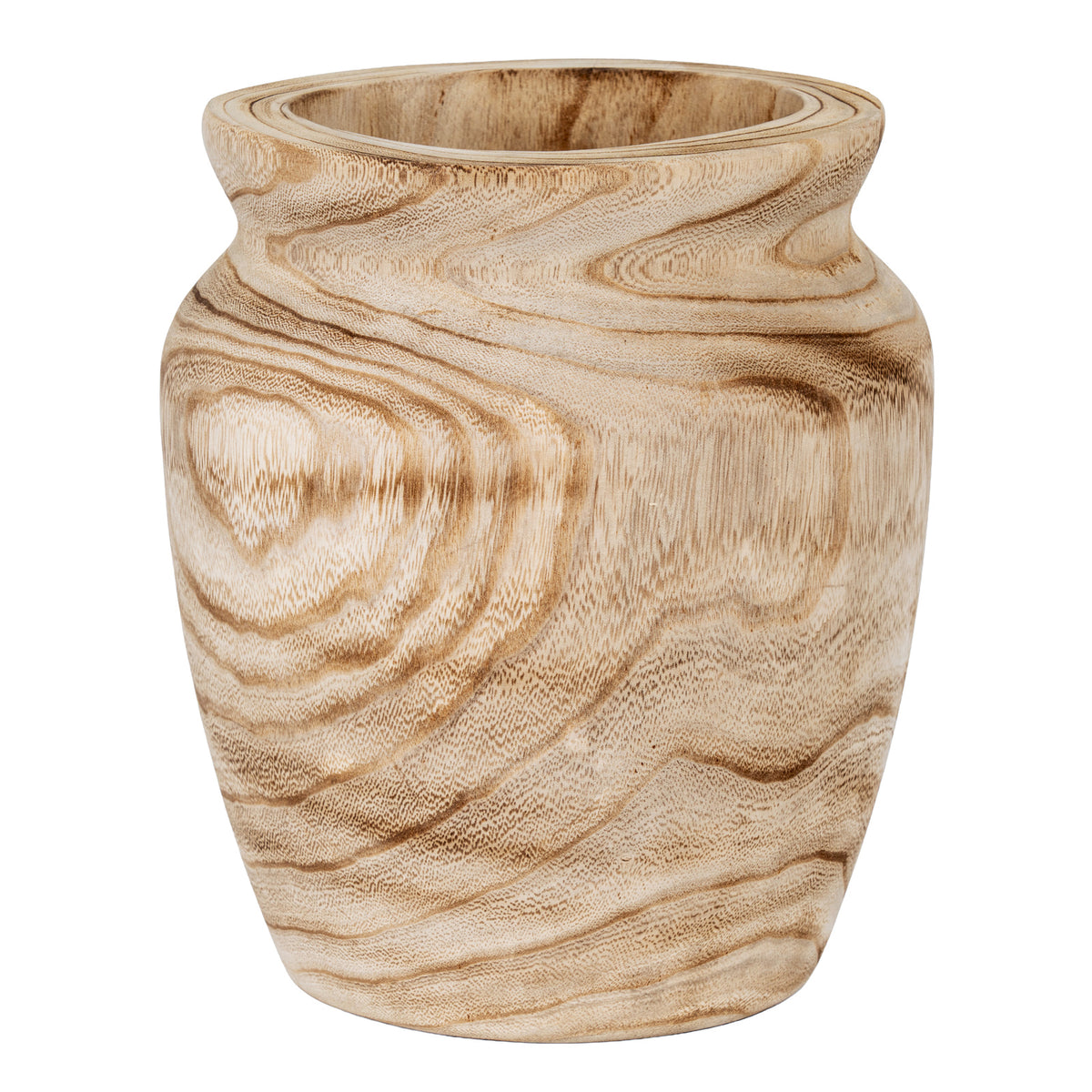 Broomhaugh Wooden Urn Vase