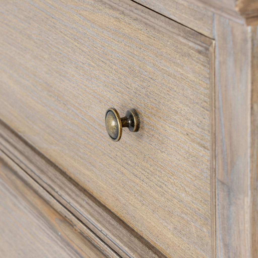 Dotland Tall Wooden 5 Drawer Chest