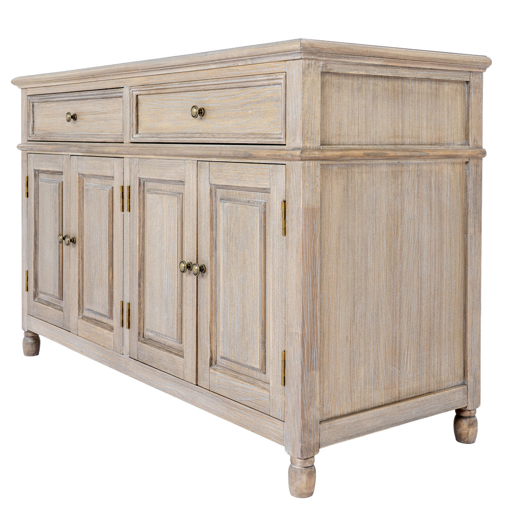 Ramshaw Wooden Sideboard with 4 Doors and 2 Drawers