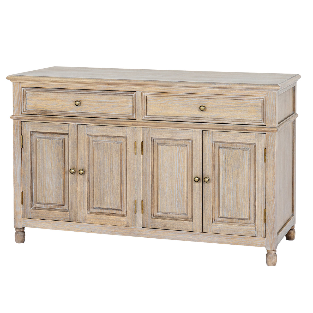 Ramshaw Wooden Sideboard with 4 Doors and 2 Drawers