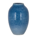 Chesters Large Blue Ceramic Vase