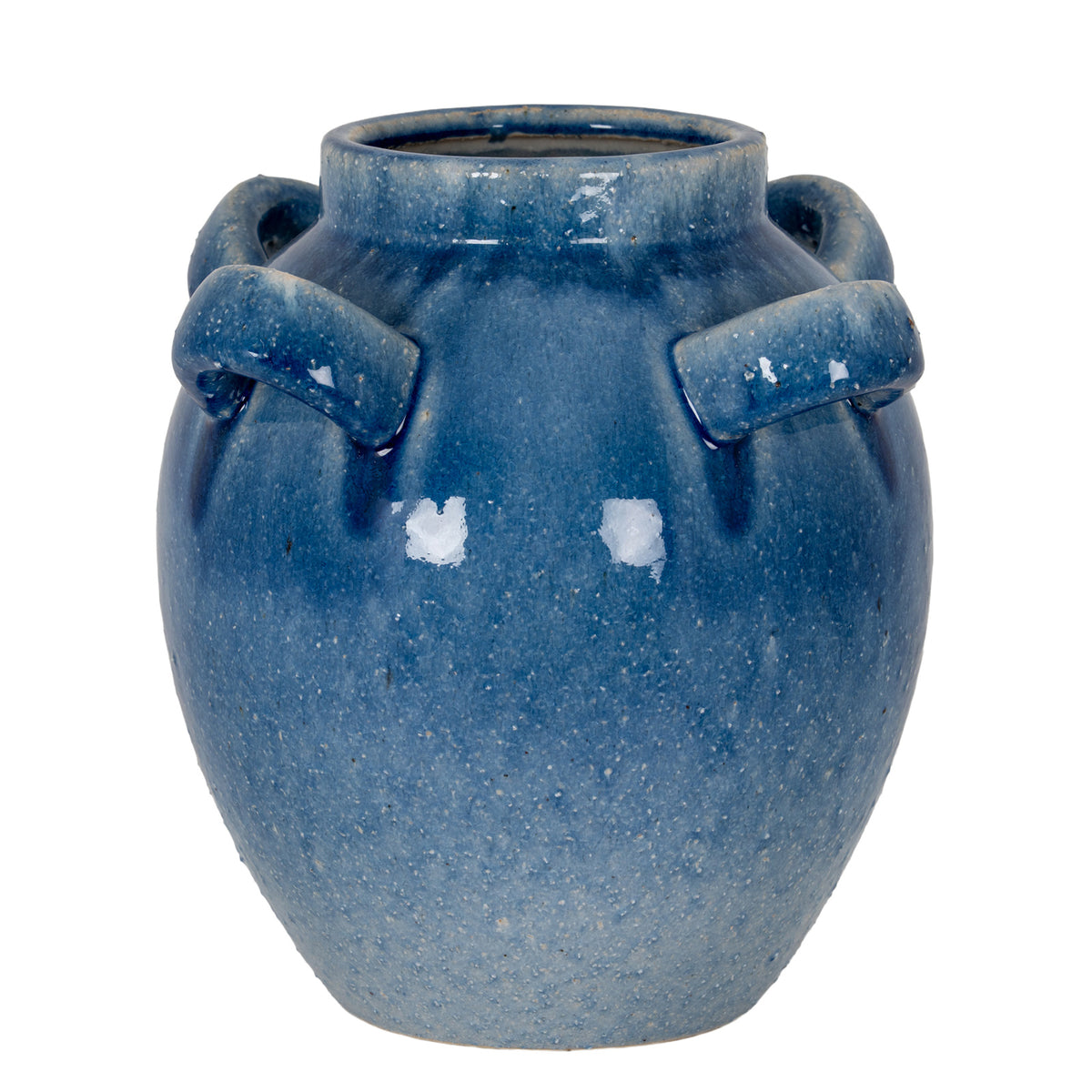 Walwick Large Blue Ceramic Pot