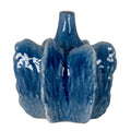 Sewingshields Medium Blue Statement Vase