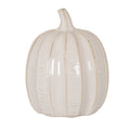 Ridley Large White Ceramic Pumpkin