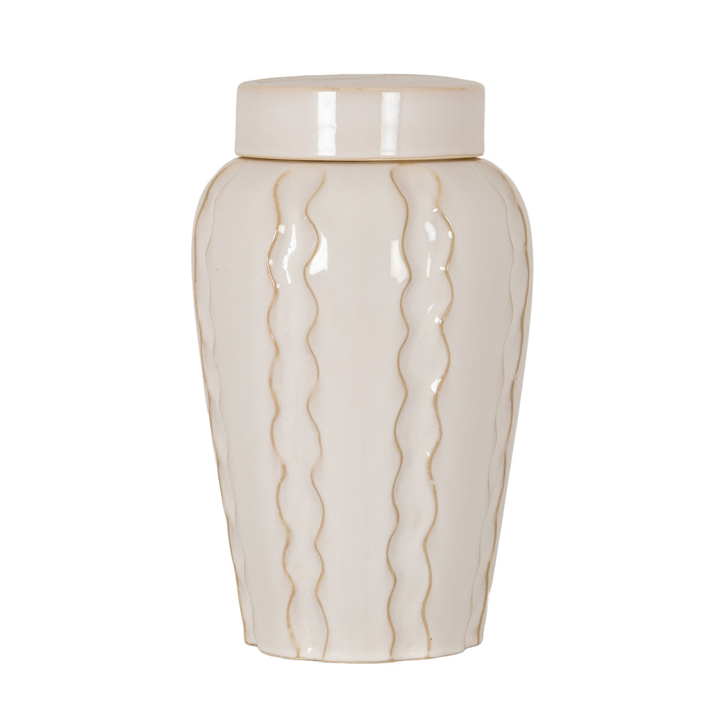 Rowfoot Large Deco Ginger Jar