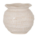 Kellah Small Wavy Rim Round Vase