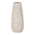 Sinderhope Large Ribbed Ceramic Column Vase