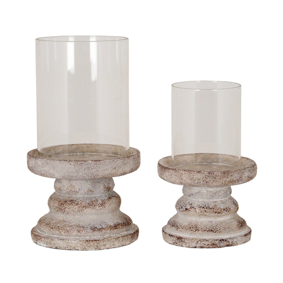 Nafferton Medium Grey Hurricane Lantern