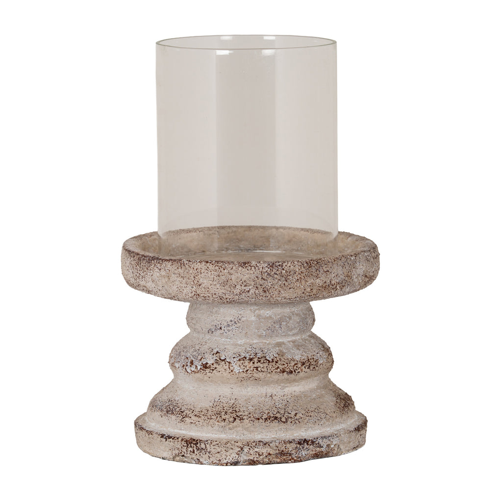 Nafferton Medium Grey Hurricane Lantern