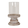 Eachwick Large Grey Hurricane Lantern