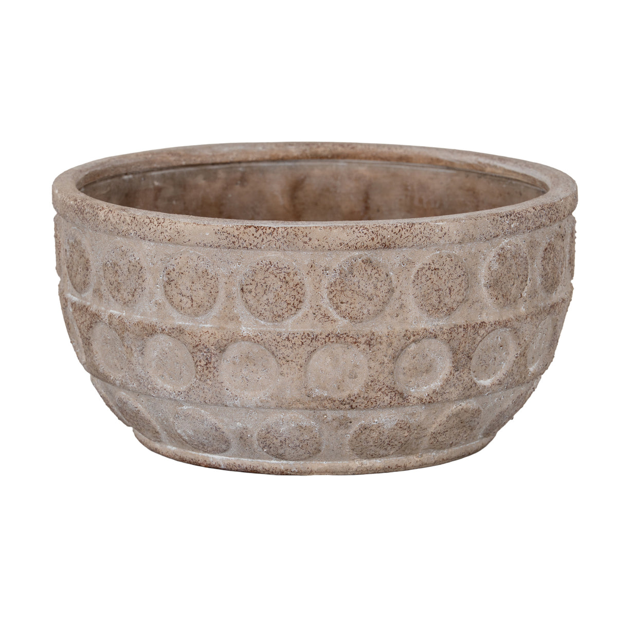 Callerton Medium Grey Ceramic Bowl Pot