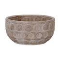 Bamburgh Large Grey Ceramic Bowl Pot