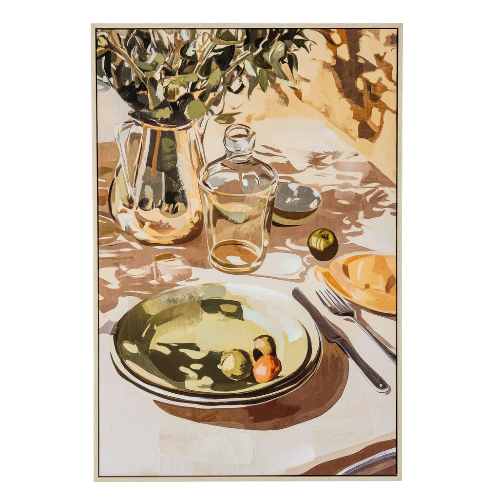 Beal Evening Hand Painted Framed Canvas