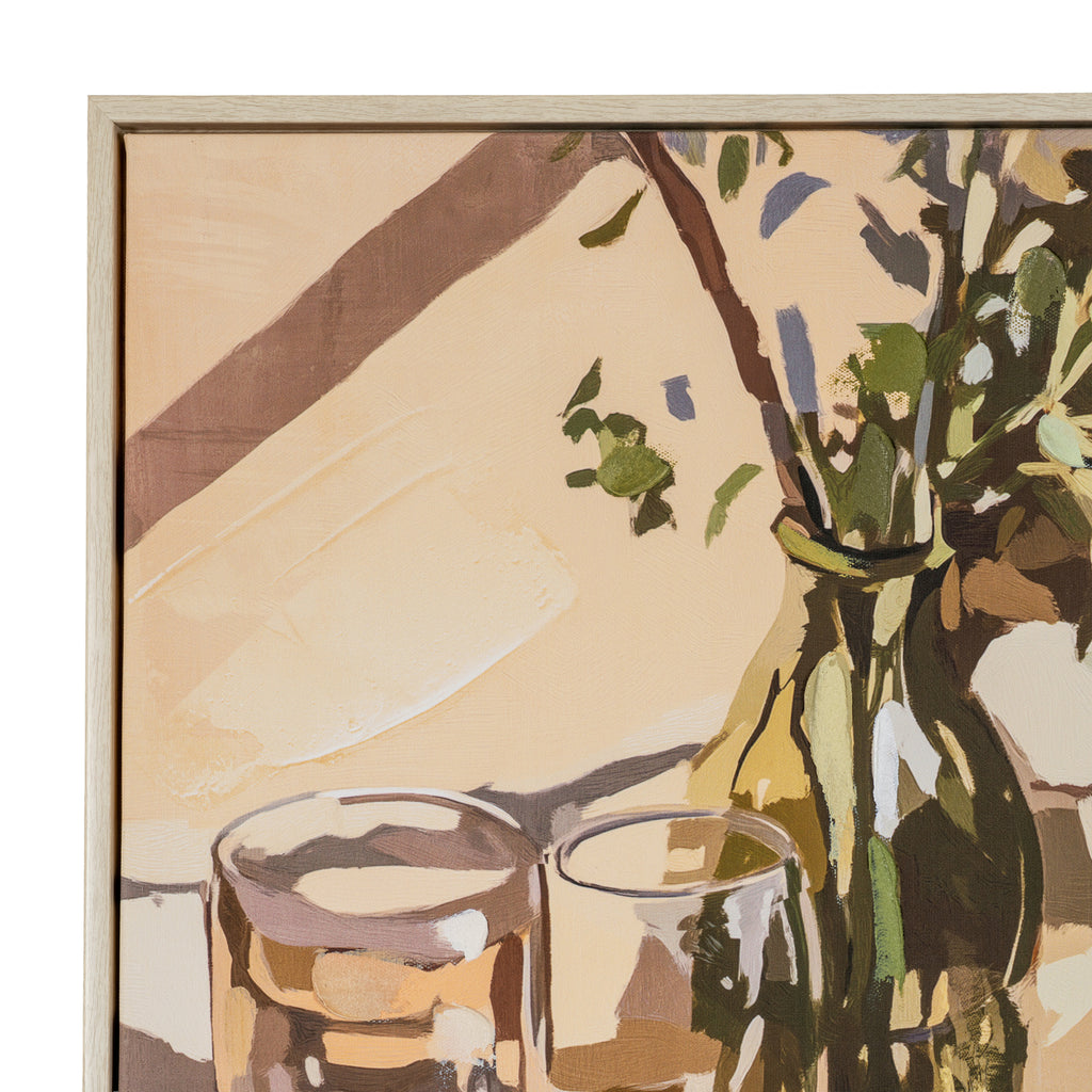 Fenwick Morning Hand Painted Framed Canvas