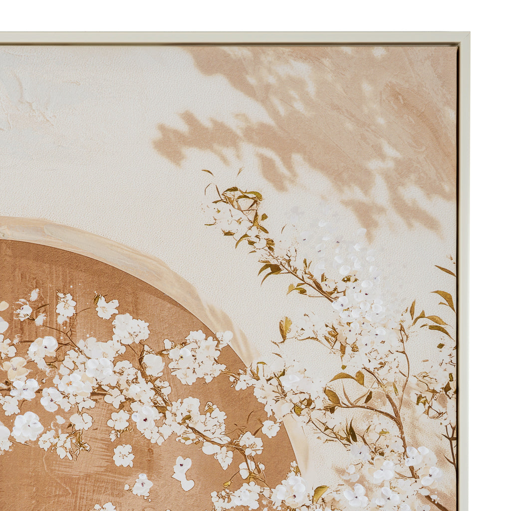Lowick Hand Painted Framed Canvas