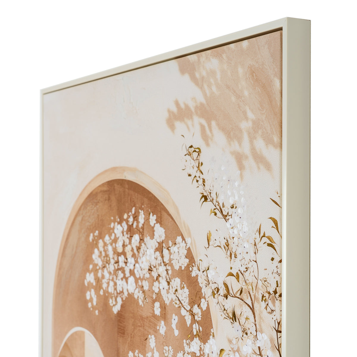 Lowick Hand Painted Framed Canvas