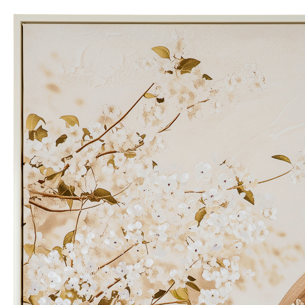 Bowsden Hand Painted Framed Canvas