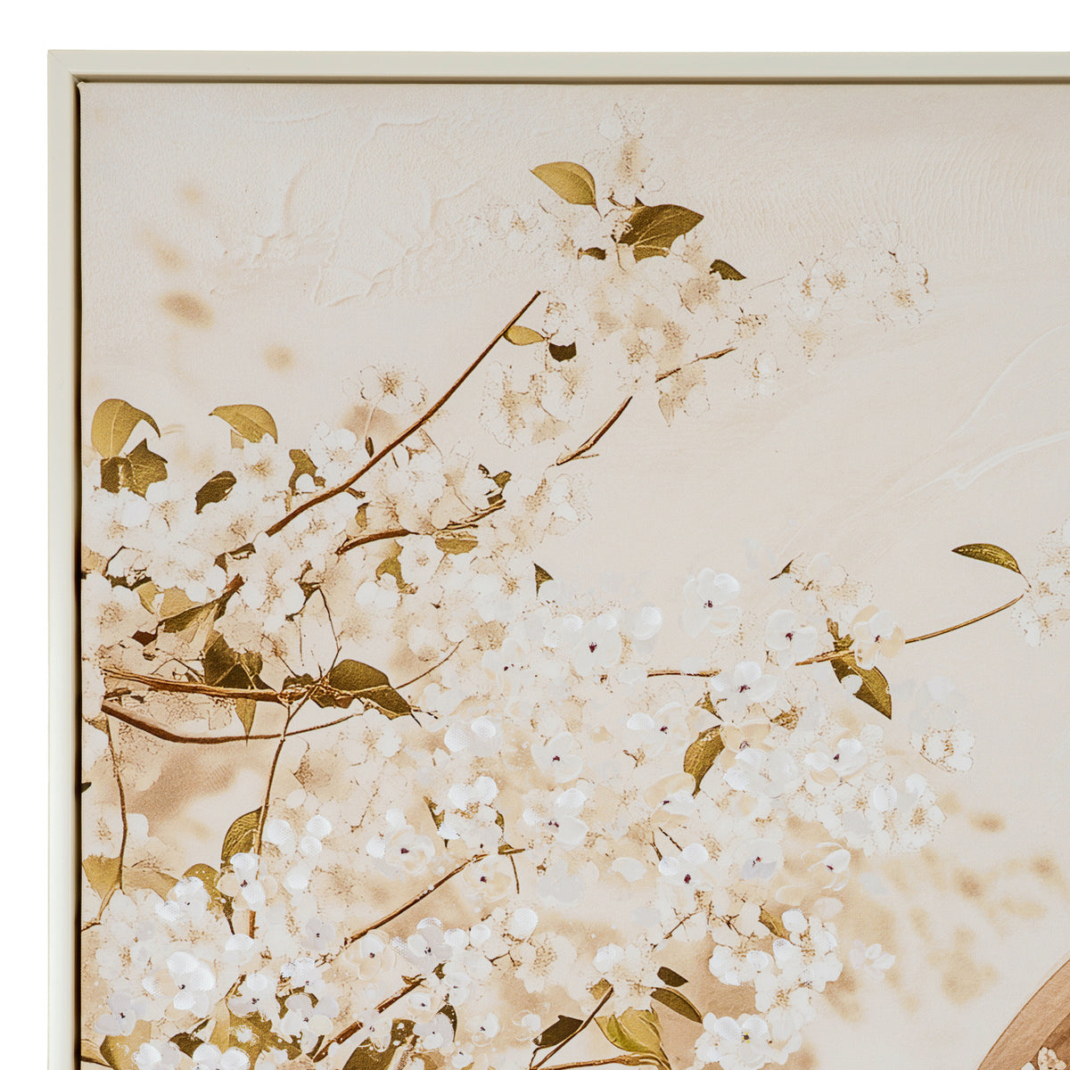 Bowsden Hand Painted Framed Canvas