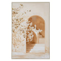 Bowsden Hand Painted Framed Canvas