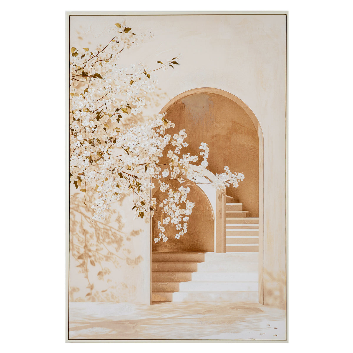 Bowsden Hand Painted Framed Canvas