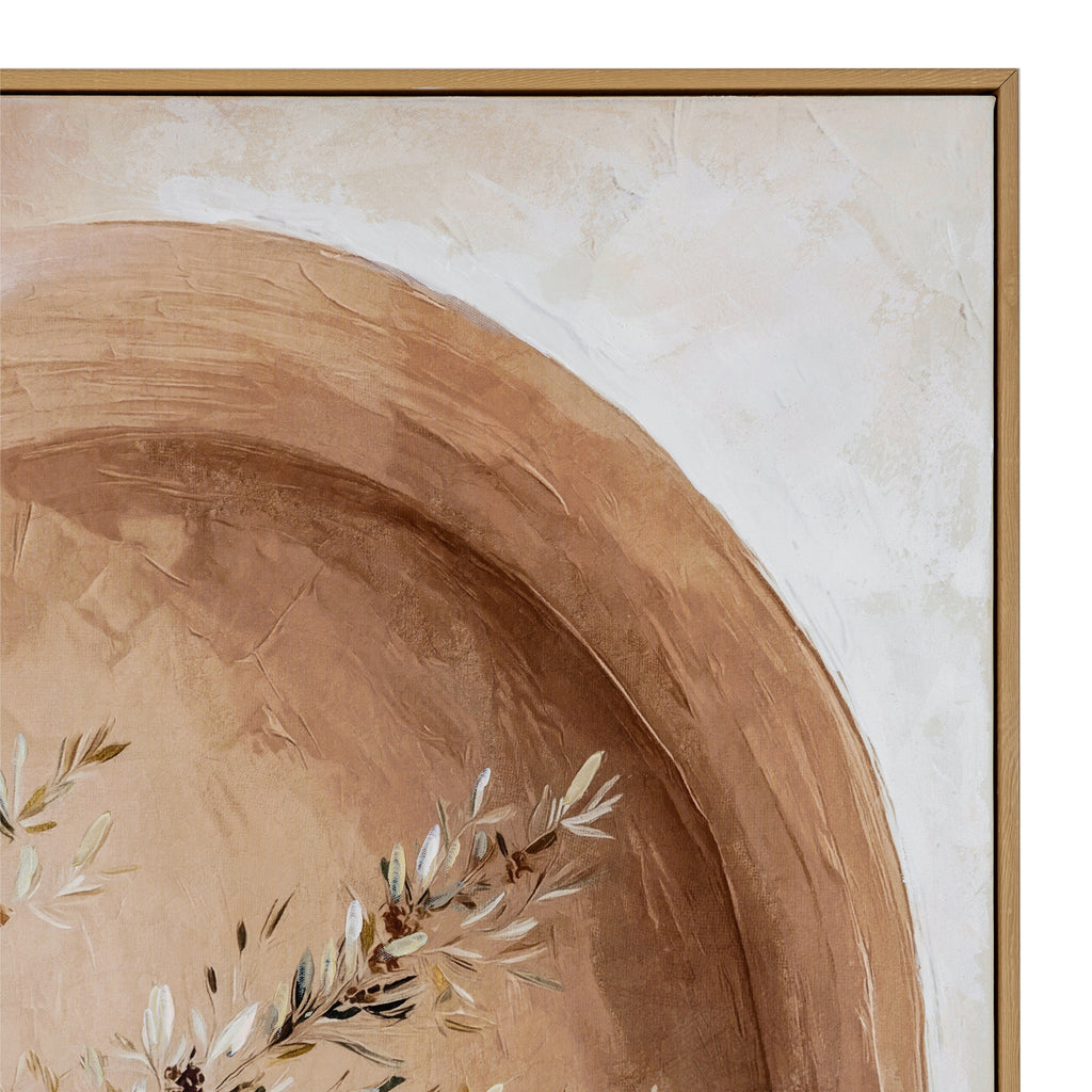 Duddo Hand Painted Framed Canvas