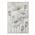 Holburn Floral Hand Painted Framed Canvas
