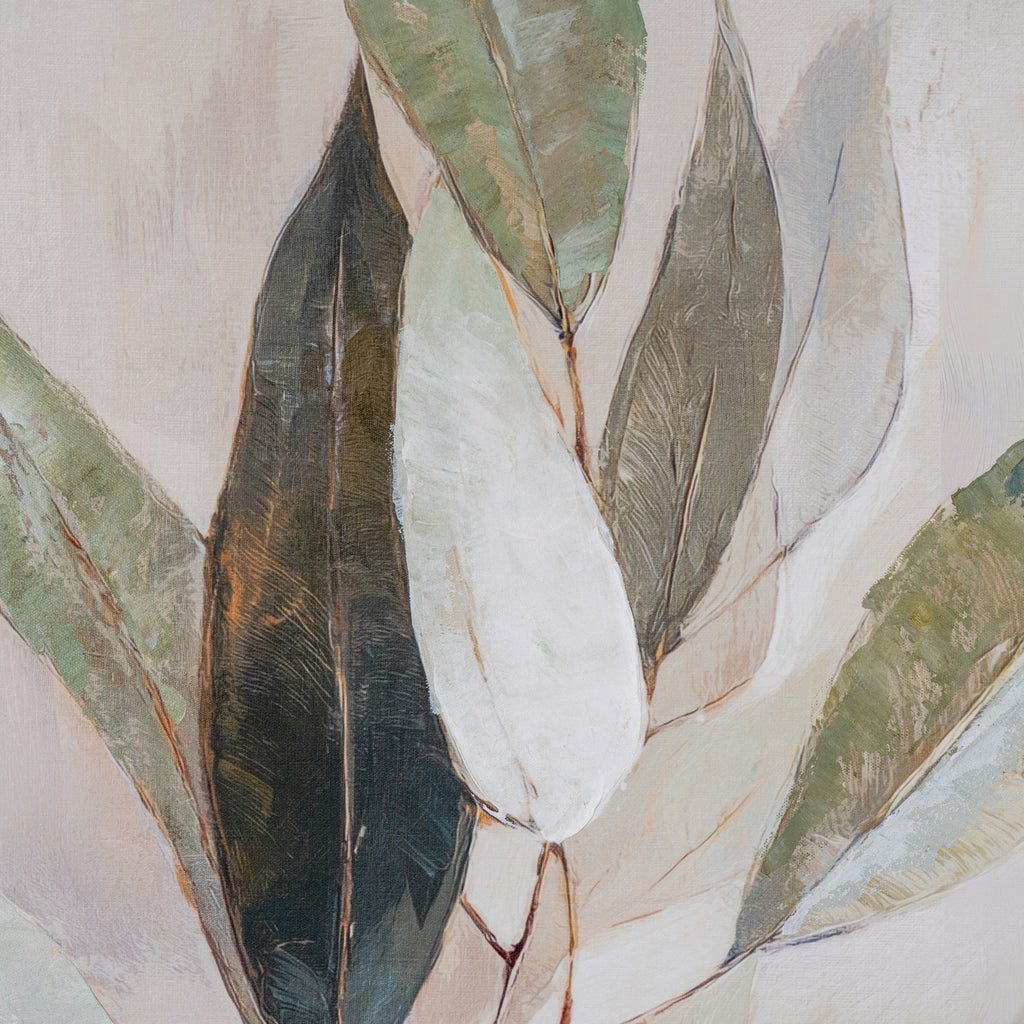 Detchant Hand Painted Framed Canvas