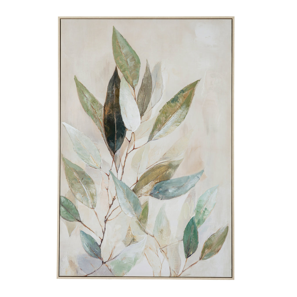 Detchant Hand Painted Framed Canvas