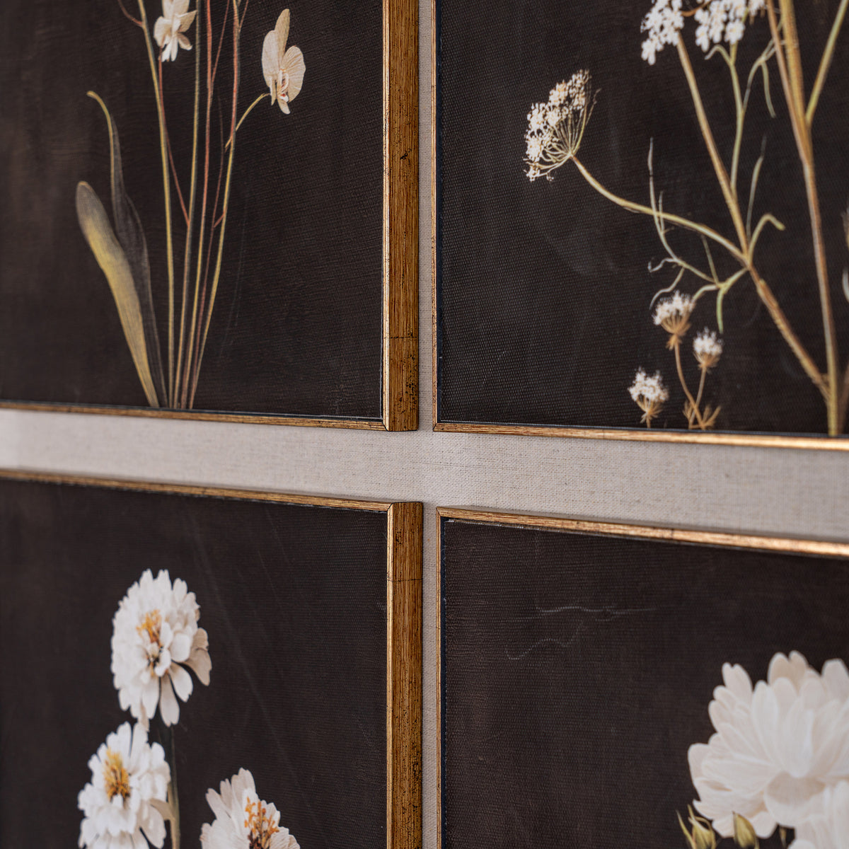 Bomarsund Four Botanicals Framed Wall Art