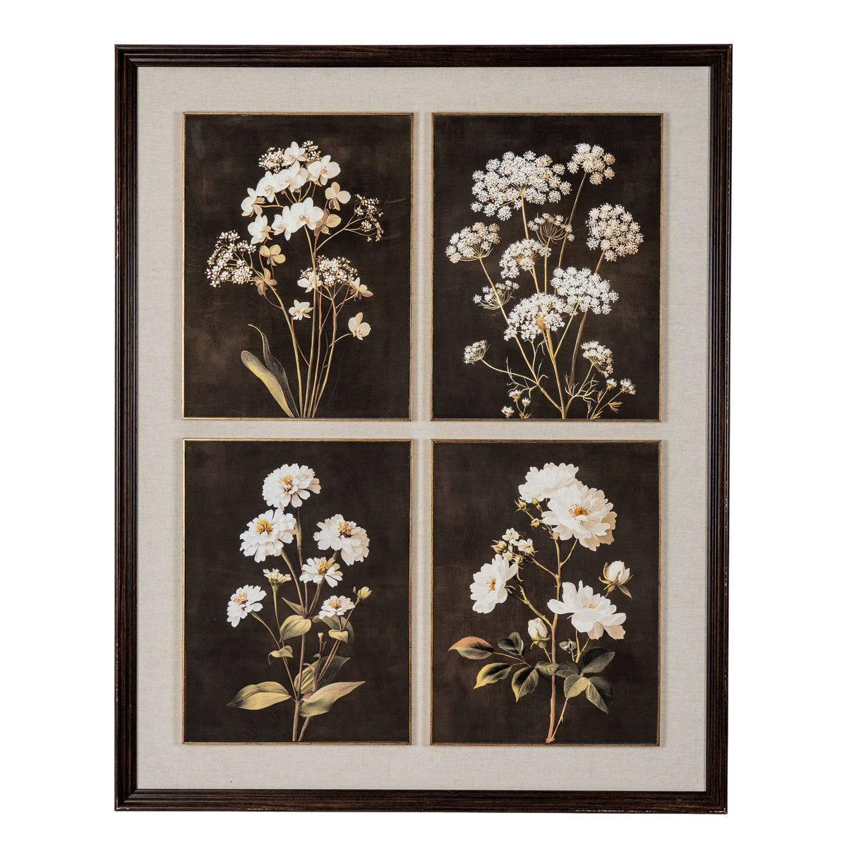 Bomarsund Four Botanicals Framed Wall Art